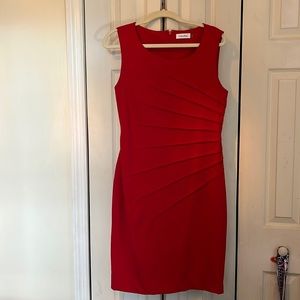 Calvin Klein Red Dress
